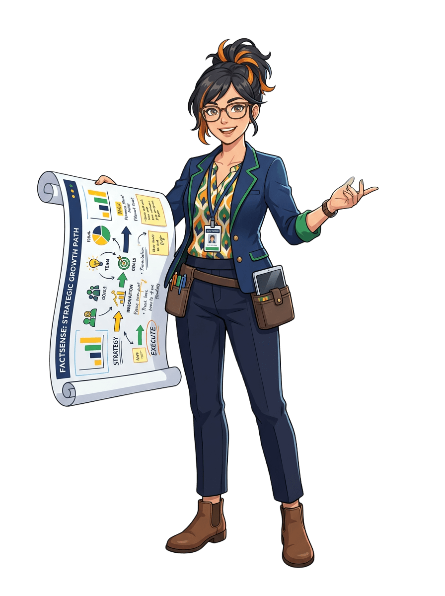 ITビジネスコンサルタント 女性キャラクター