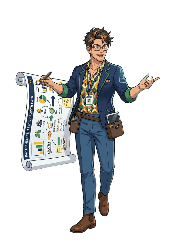 ITビジネスコンサルタント 男性キャラクター