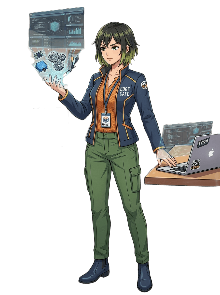 デジタルエンジニア 女性キャラクター